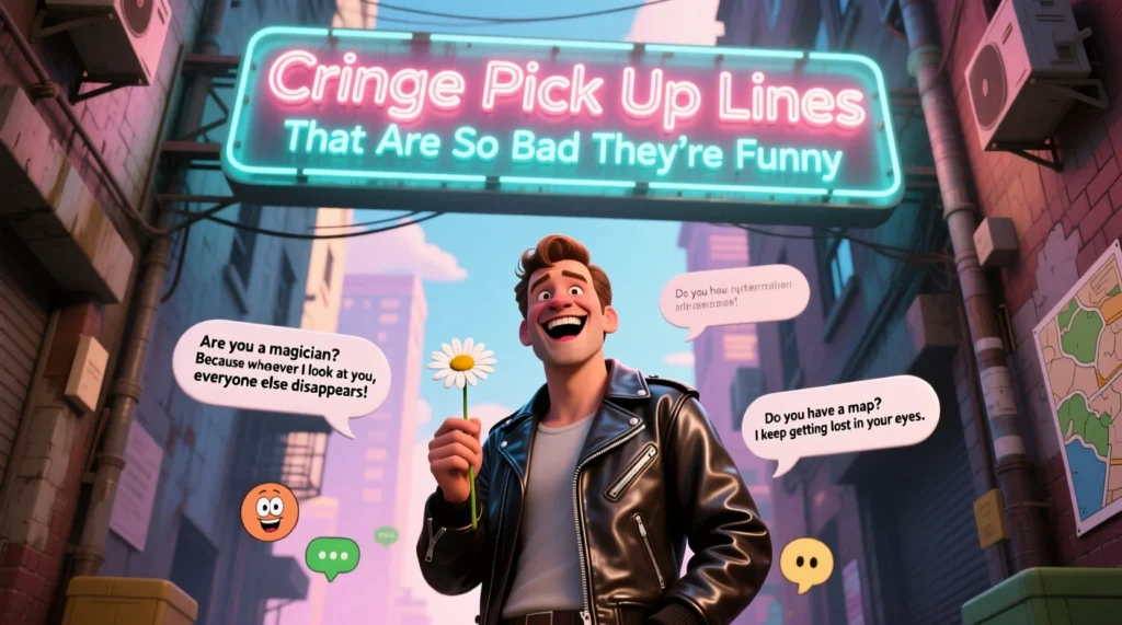 425 Cringe Pick Up Lines That Are So Bad They’re Funny (2025)