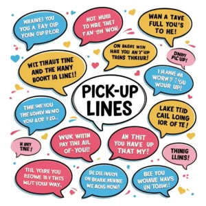 Read more about the article 291 Crazy Pick-Up Lines – Wild, Weird & Wonderfully Rizz-tastic For 2025