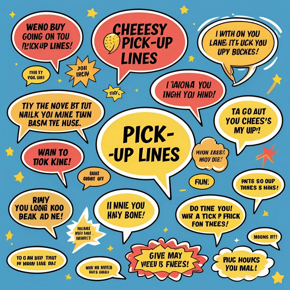 You are currently viewing 455 Cheezy Pick Up Lines – Find Your Perfect Rizz Line for Every Occasion For 2025