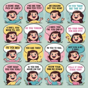 Read more about the article 933 Goofy Pick Up Lines – Hilarious Rizz to Steal the Spotlight