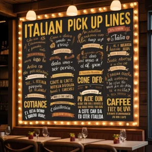 Read more about the article 344 Italian Pick Up Lines: Ways to Charm Like a Roman For 2025