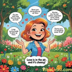 Read more about the article 536 Corny Pick Up Lines for Her: Cheesy Rizz Lines For 2025