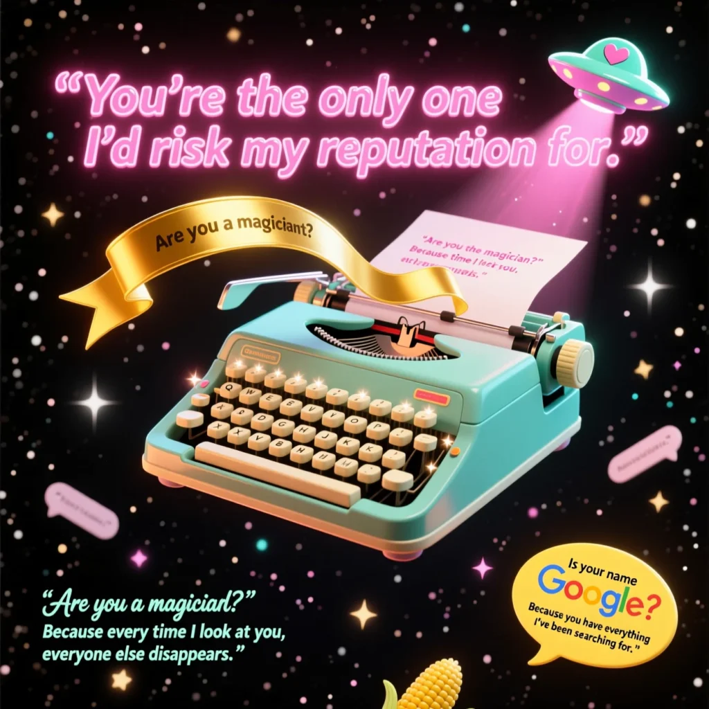 corniest pick up lines