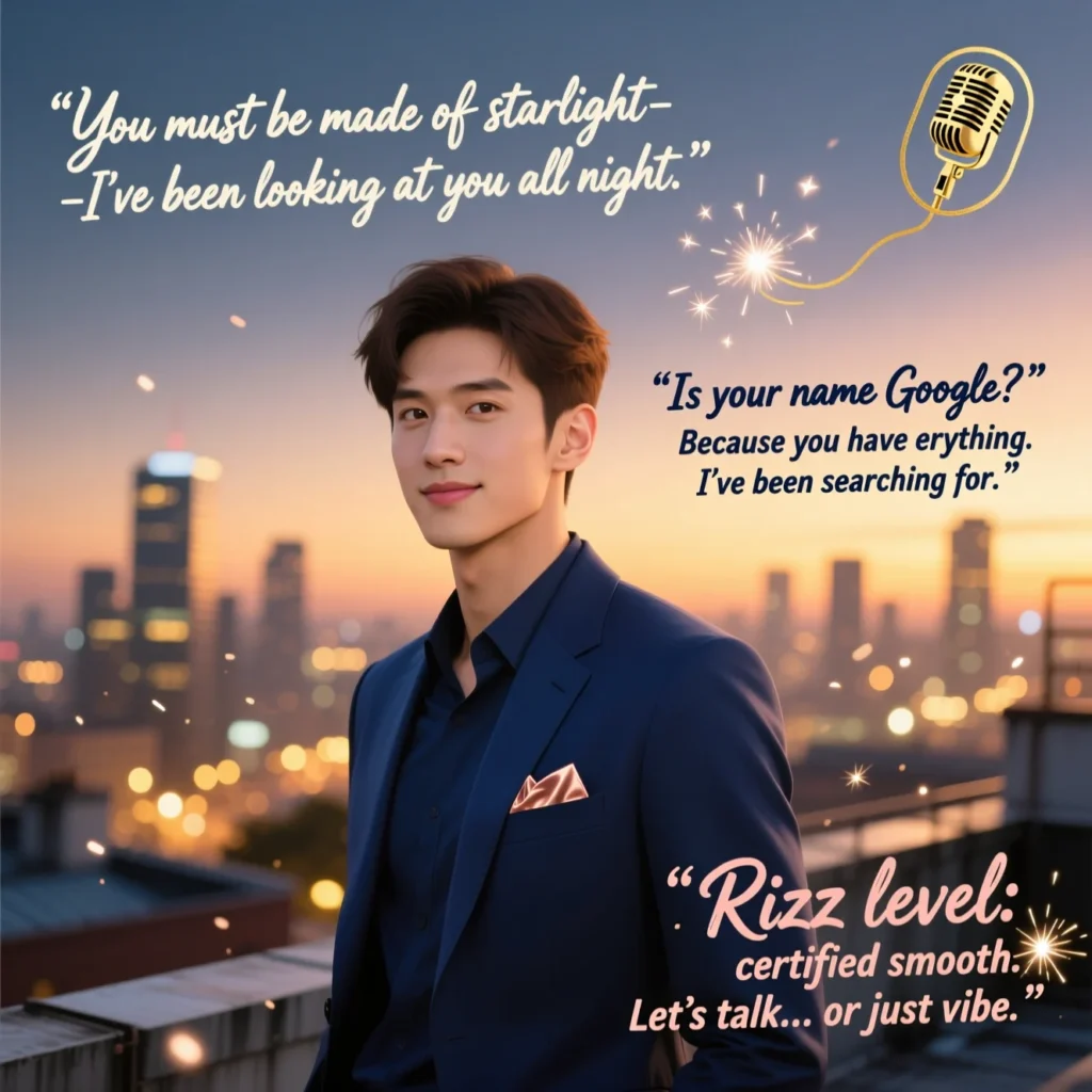 Playful and Corny Pick Up Lines to Boost Your Rizz Game Today