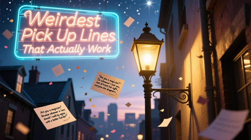 340 Weirdest Pick Up Lines That Actually Work (2026)π€―