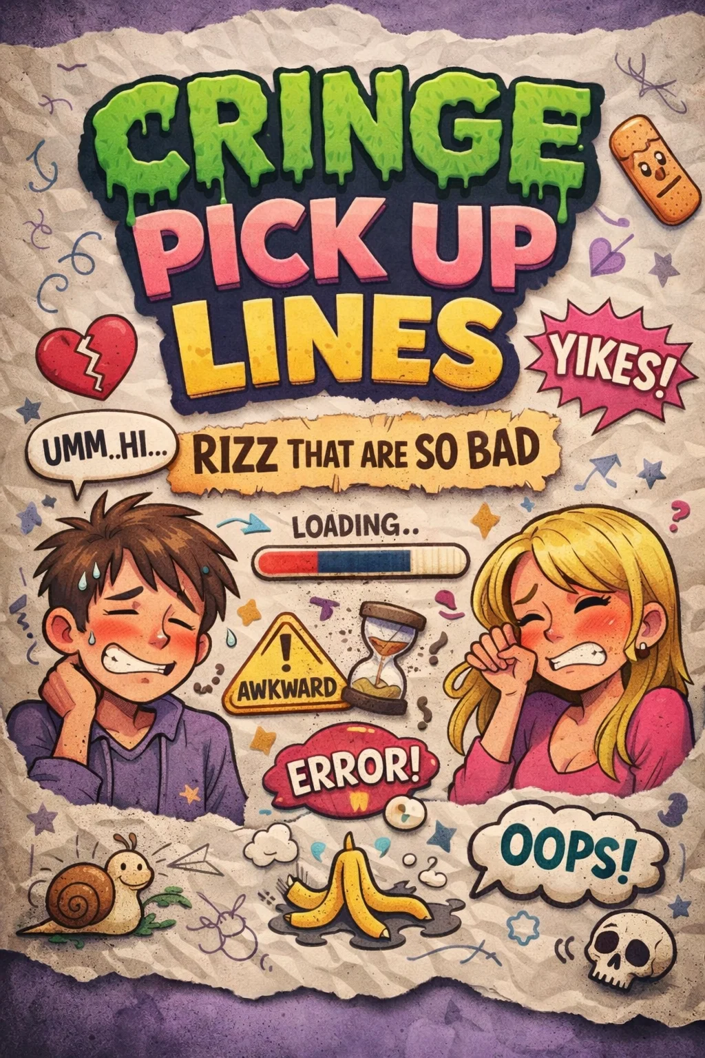 445 Cringe Pick Up Lines Rizz That Are So Bad (2026) 🤪